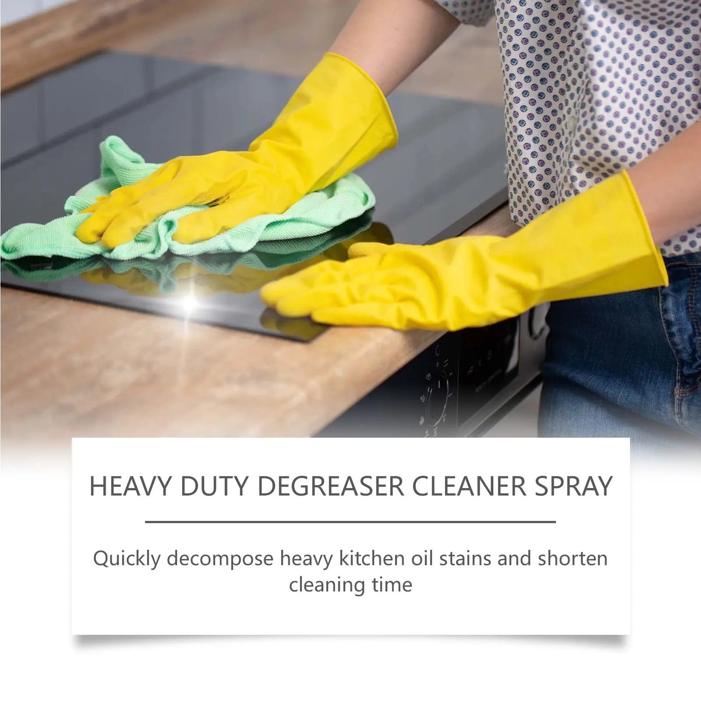 🔥Last Day 50% OFF - 🫧✨Heavy Oil Stain Cleaner Spray