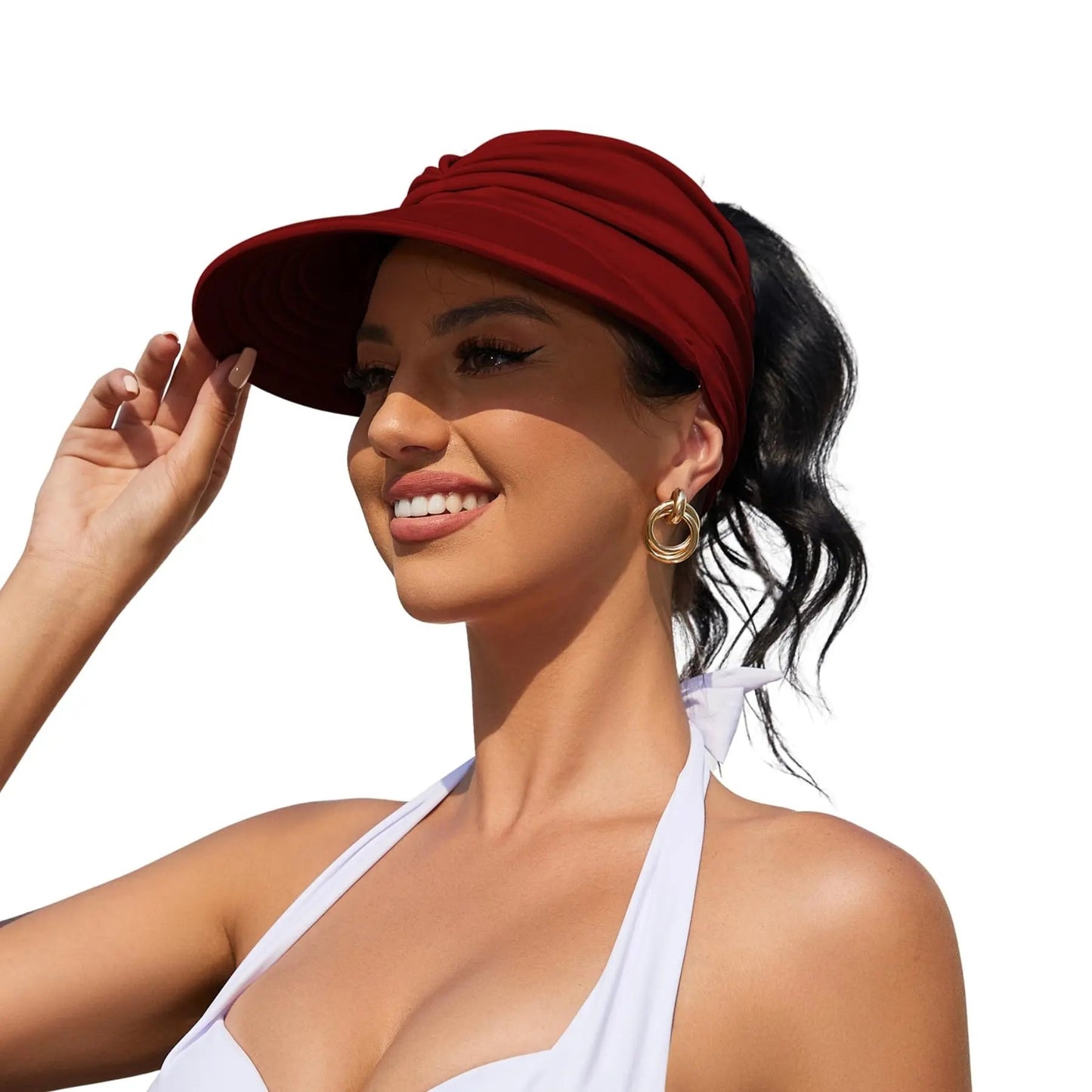 🔥Last Day 50% OFF - Women's UPF 50+ UV Protection Sun Visor Hat