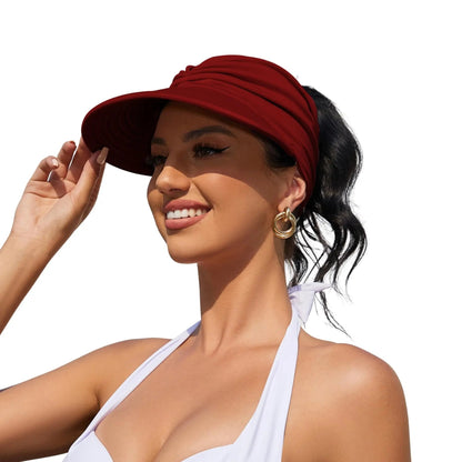 🔥Last Day 50% OFF - Women's UPF 50+ UV Protection Sun Visor Hat