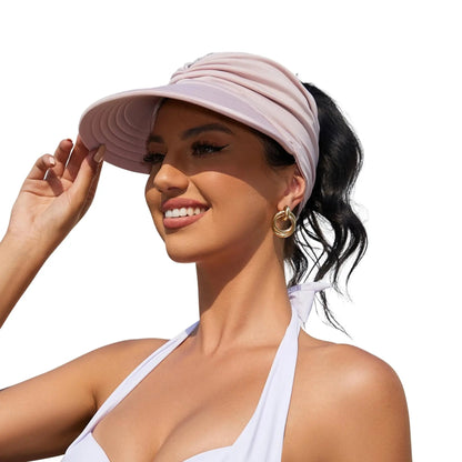 🔥Last Day 50% OFF - Women's UPF 50+ UV Protection Sun Visor Hat