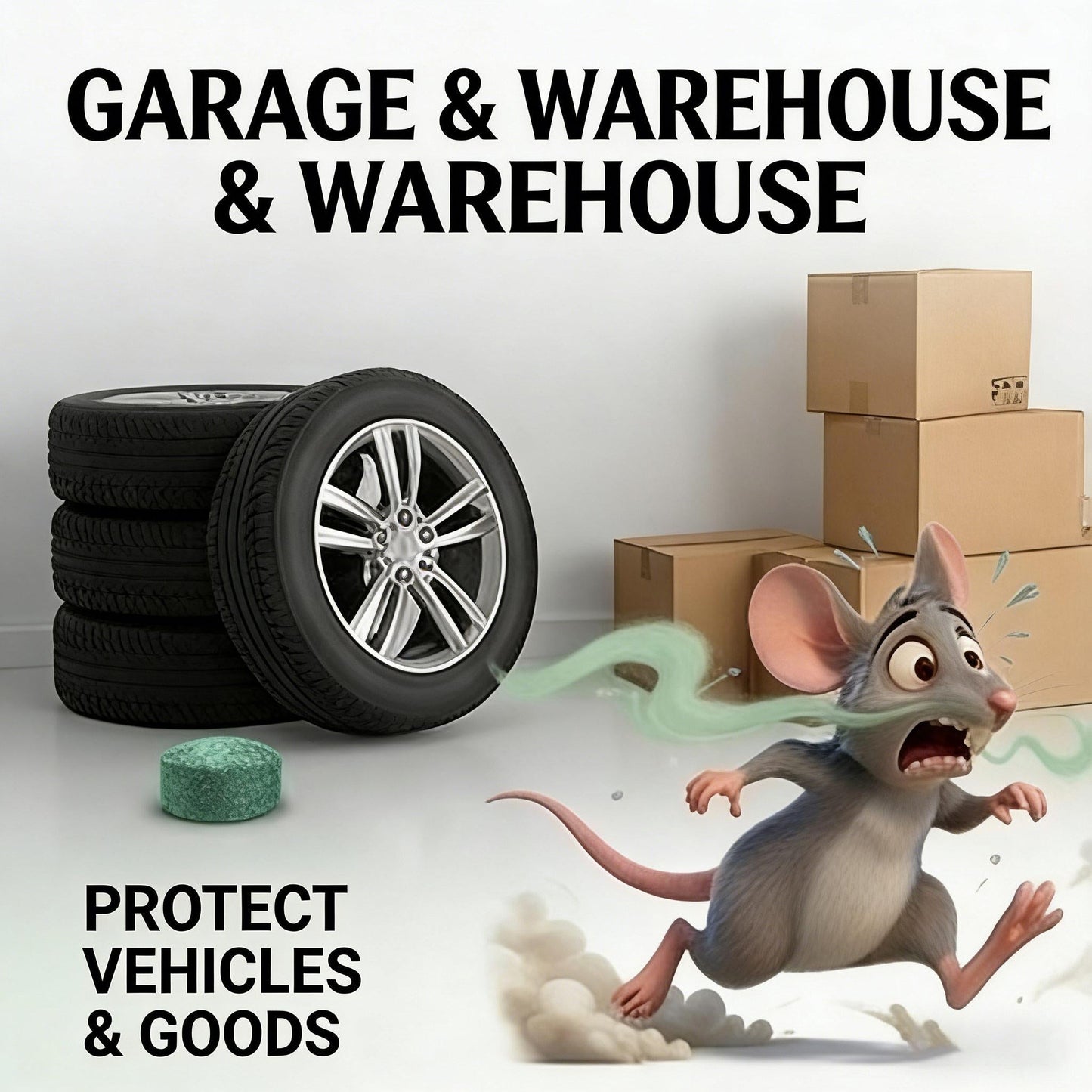 Natural Peppermint Rodent Repellent Balls (12 PCS) – Keep Rats, Mice & Pests Away Safely