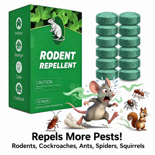 Natural Peppermint Rodent Repellent Balls (12 PCS) – Keep Rats, Mice & Pests Away Safely