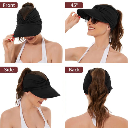 🔥Last Day 50% OFF - Women's UPF 50+ UV Protection Sun Visor Hat