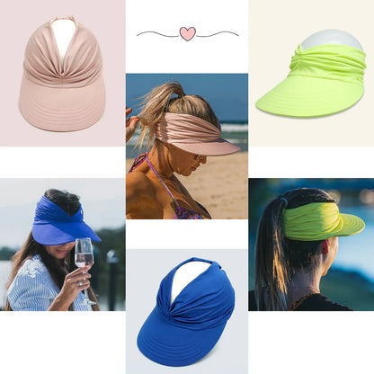 🔥Last Day 50% OFF - Women's UPF 50+ UV Protection Sun Visor Hat